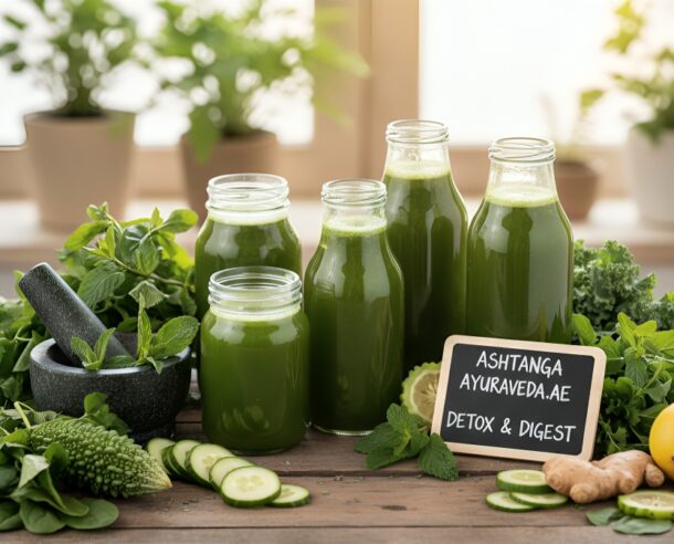 How Green Ayurvedic Juices Aid Detoxification and Digestion