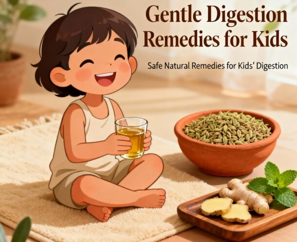 Gentle Ayurvedic Remedies for Kids’ Digestion: Safe & Natural for Little Tummies